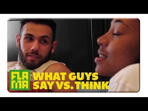 What Guys Say vs. What Guys Think