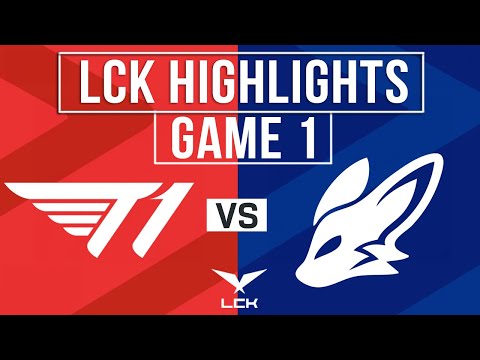 T1 vs BFX Highlights Game 1 | LCK CUP 2026 | T1 vs BNK FEARX