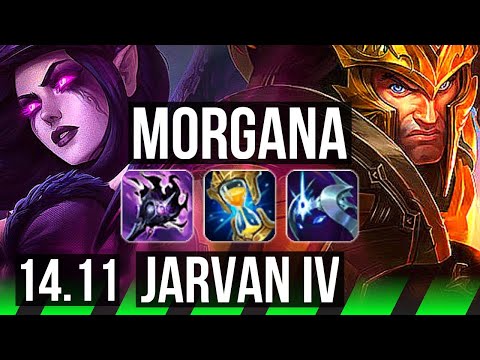 MORGANA vs JARVAN IV (JGL) | Rank 4 Morg, 40k DMG, 8/4/20 | EUW Grandmaster | 14.11