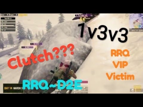 Can RRQ*D2E CLUTCH - 1v3v3 ???