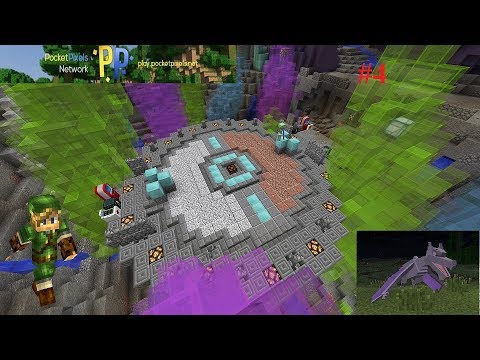 MINECRAFT POCKETPIXELS RED SERVER S1 E4 THE ROCK BADGE