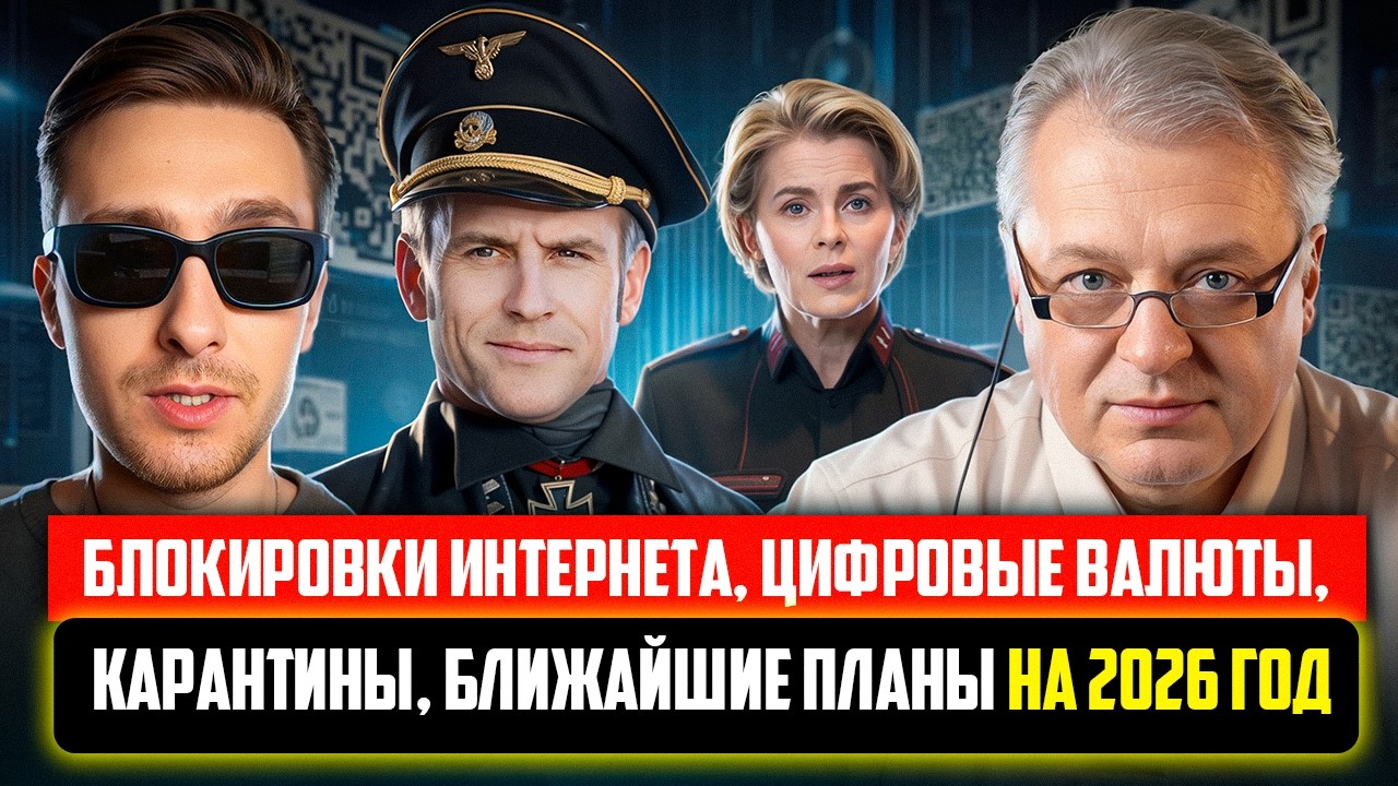 Блокировка Инетрнета цифровые валюты, планы 2026