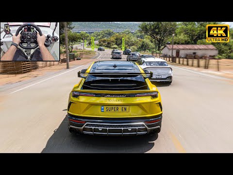 Lamborghini Urus VS SUV cars - Forza Horizon 5 | Logitech G923 Steering Wheel