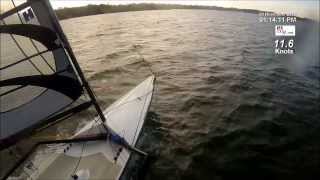 preview picture of video 'RS600FF Sailboat new boat setup day 7 -  30th Nov 2013'