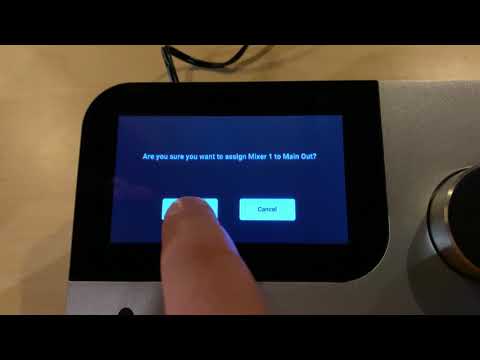 SymphonyDesktop Choose Mixer in Output page