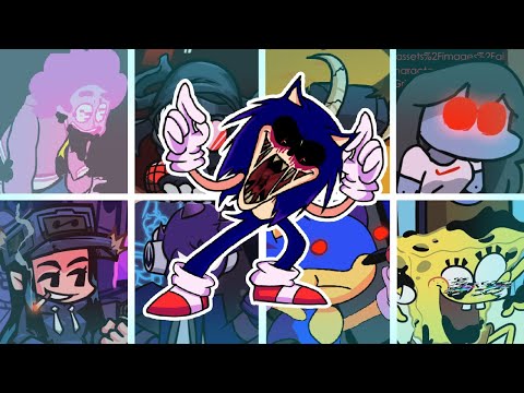 You Can't Run but Every Turn a Different Character Sings🎙 (FNF You Can't Run but Everyone Sings It)