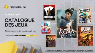 PlayStation Plus Extra - Avril 2023 - Kena, Doom Eternal, Riders Republic, Wolfenstein II, etc.
