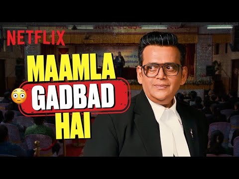 Ravi Kishan’s Oath Goes WRONG 😳 But NO ONE Notices 👀 | Maamla Legal Hai 2 | Netflix India