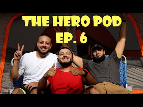 Doing a podcast in the forest... W/Riquis! The Hero Podcast Ep.6