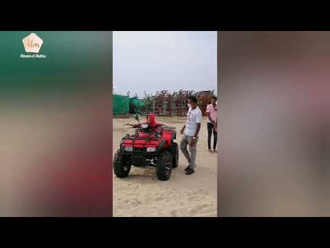 marina Beach fun part 2... #baby #funny #beach #minutesofMehfuz...