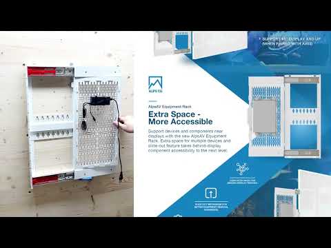 AlpsAV Equipment Rack - AV07