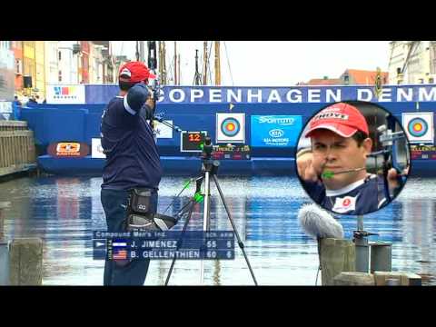 Jorge Jimenez v Braden Gellenthien – compound men semifinal |Copenhagen 2009 Archery World Cup Final