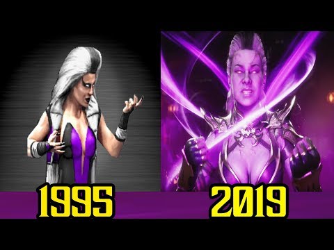 The Evolution Of Sindel - Mortal Kombat - 1995 - 2019
