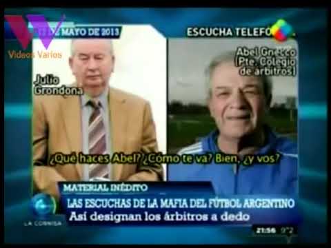 Las escuchas telefónicas de Julio Grondona y la AFA