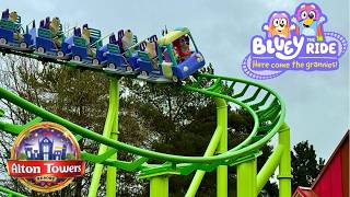 Bluey The Ride Is TESTING! Alton Towers NEW 2026 Roller Coaster! gameplay video by Primetime75, 14:42 duration