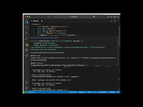 Nodejs Json To Csv File Using Json2csv Nodejs