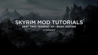 Skyrim Mod Tutorials Part 2: TES5Edit 101 - Basic Editing