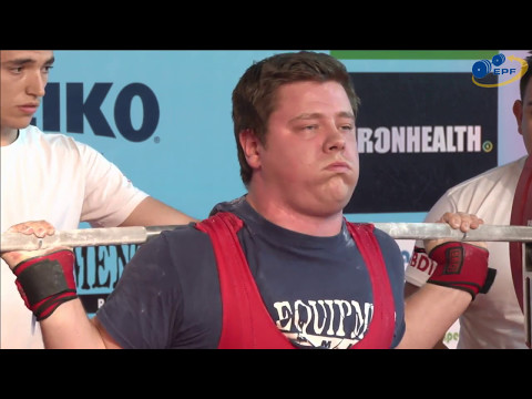 Open Men, 93 & 105 kg - European Equipped Powerlifting Championships 2017