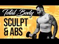 Full Body Strength & Muscle Build Workout With Dumbbells (Day 1)