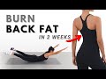 10MIN BURN BACK FAT WORKOUT - Lose Back Fat & Bra Bulge in 2 weeks