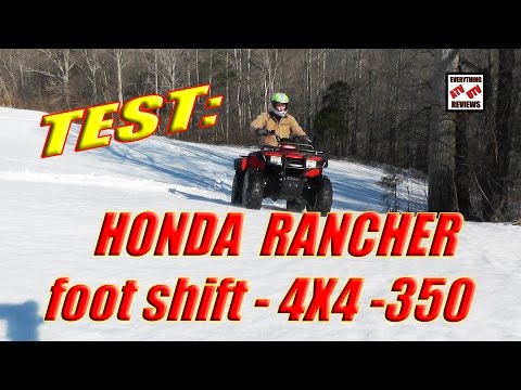 HONDA RANCHER 350 Trail Review 2000, 2001, 2002, 2003