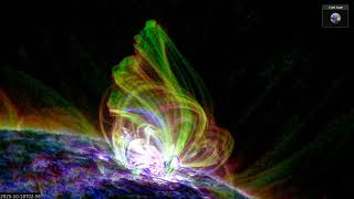 20251018 Solar Lotus | Prominence | CME | Flares | AR4246 ( SDO )