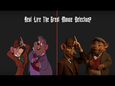 The Great Mouse Detective Characters in Real Life | AI Transformation 🕵️🐭