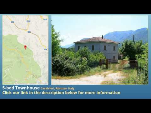 5-bed Townhouse for Sale in Casalvieri, Abruzzo, Italy on italianlife.today