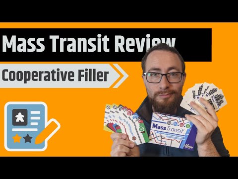 Mass Transit Review - Calliope Game Night Extravaganza