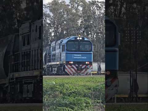 Tren de TAC BCyL saliendo de Santa Teresa, Santa Fe