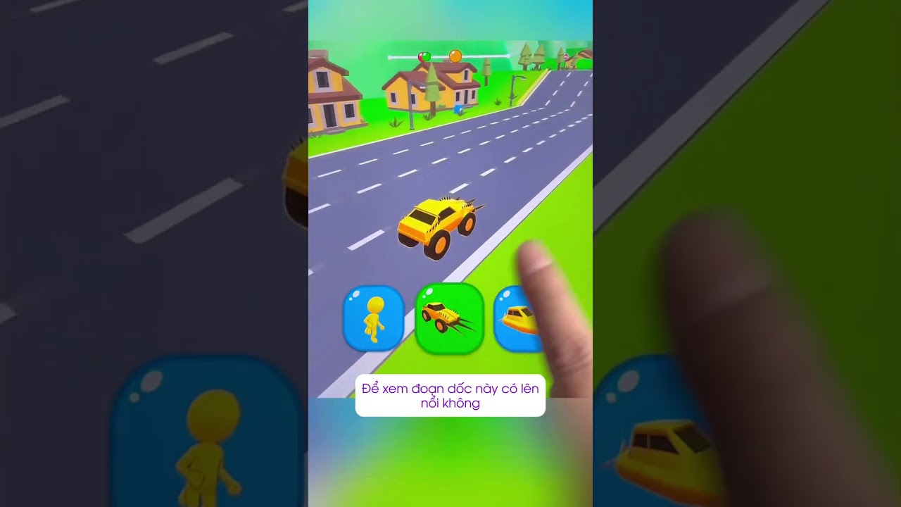 Chọn phương tiện để thi chạy 200 IQ