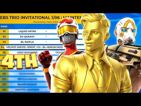 How we got 4th in the 1st PRO TRIO TOURNAMENT (EBS Invitational)