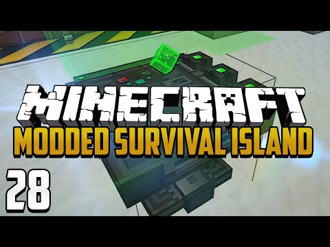 Minecraft: Modded Survival Island - Ep.28 - Modular Power Armour!