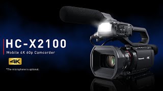 Video thumbnail for Introducing Panasonic HC-X2100 4K 60p Camcorder by PanasonicImaging