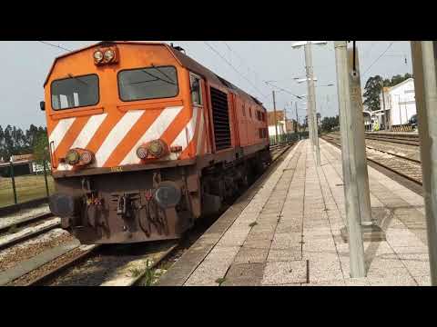 Comboios no norte da linha do Oeste - 18mar20 - 2ª P