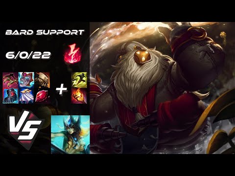 SUPPORT Bard vs Nami - NA Grandmaster Patch 25.24