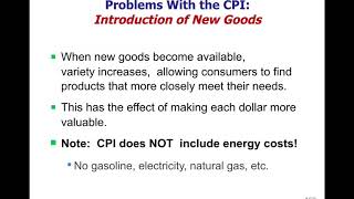 Macro 2.33 - Problems with CPI