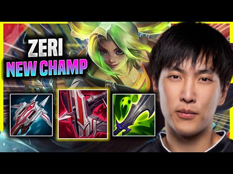 DOUBLELIFT TRIES NEW CHAMPION ZERI! - Doublelift Plays Zeri ADC vs Caitlyn! | Season 2022
