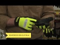 Youngstown Safety Lime Waterproof Winter Gloves