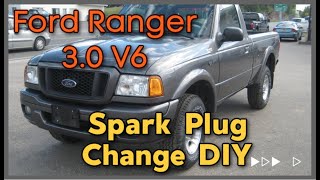 2004 Ford Ranger Spark Plugs Replacement DIY