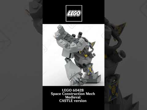 LEGO MECH - MEDIEVAL CASTLE (60428 city suit upgrade version)