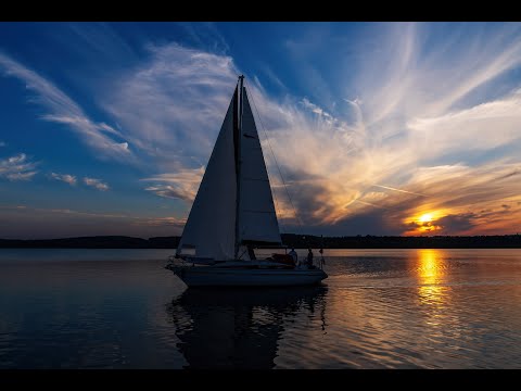 Film z rejsu jachtem po  Bersdorfer See.