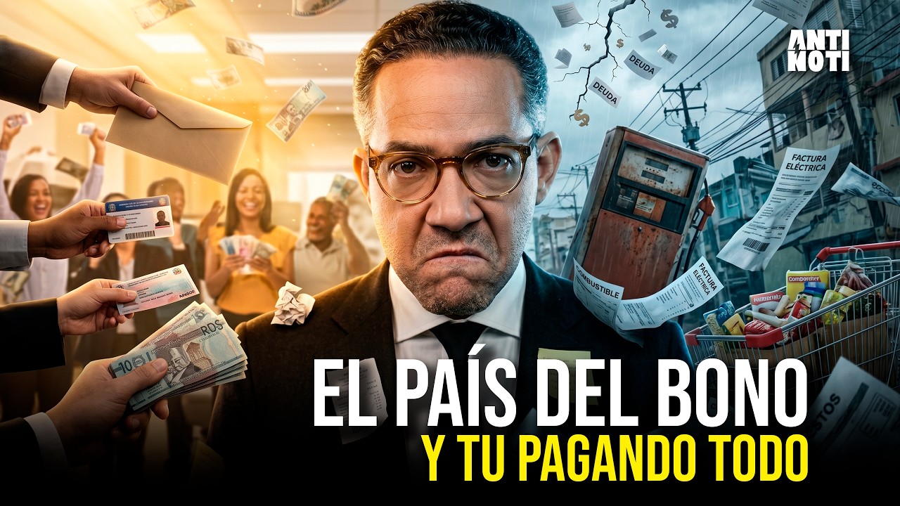 ABINADER CONVIERTE A RD EN EL PAÍS DEL BONO Y DEJA A LA CLASE MEDIA PAGANDO LA CUENTA | El Antinoti