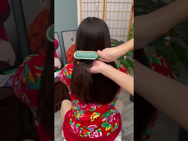 Vídeo relacionado con BESTOOL Cepillo de pelo Cepillo alisador de nylon Antiestático del cuero cabelludo Adecuado para cepillos desenredantes suaves (Negro)