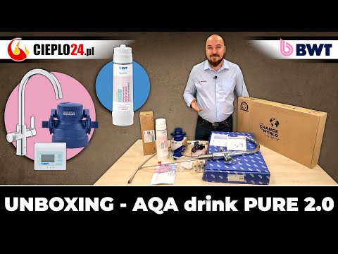 BWT AQA Drink Pure Urban 2.0 - najlepszy filtr do wody pod zlew? Sprawdź unboxing!