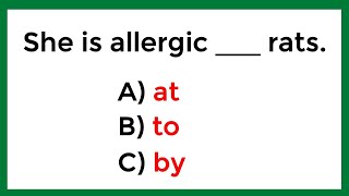 Mixed Grammar Quiz | If you Can Get 15 out of 40, Your Brain is Great #8