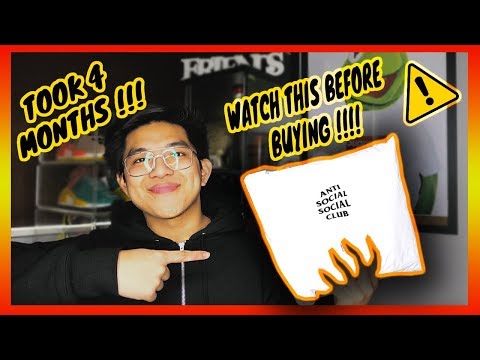 WATCH THIS BEFORE BUYING ANTI SOCIAL SOCIAL CLUB!!! + UNBOXING