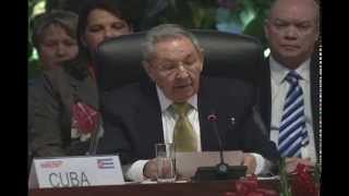 Intervenciones de los Presidentes de Cuba y Venezuela. Apertura XIII Cumbre ALBA-TCP