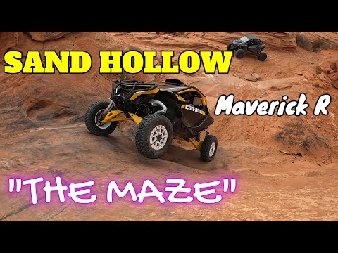 Maverick R at SAND HOLLOW "Double Sammy" to "The Maze"