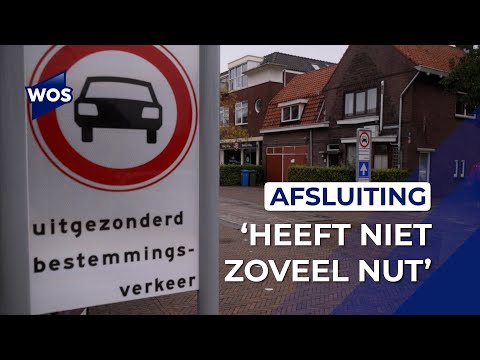 Weg in Den Hoorn alleen nog voor bestemmingsverkeer